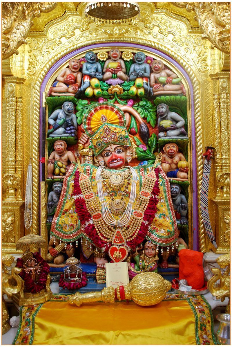 Kashtabhanjan_LordHanuman_Salangpur_LiveBhagwan